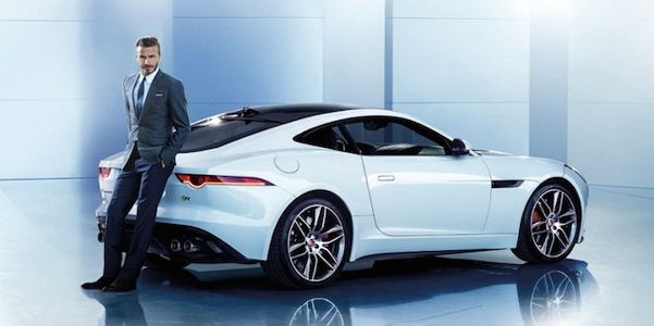 David Beckham Jaguar