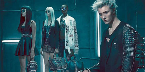 Lucky Blue Smith per Philipp Plein pe  2016