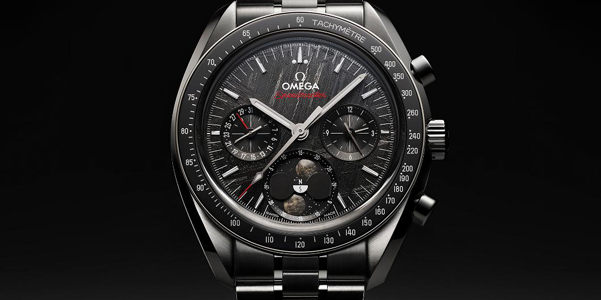 I nuovi orologi Speedmaster Moonphase Meteorites di Omega