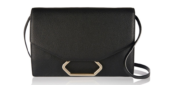 Victoria Beckham Money Clutch nera