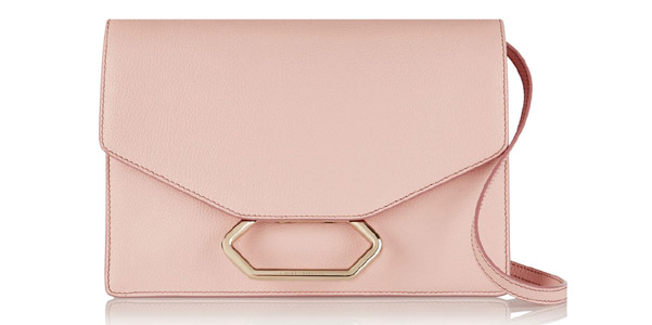 Victoria Beckham Money Clutch rosa