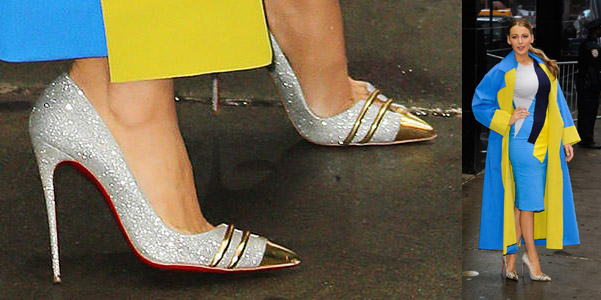 Blake Lively indossa le Double Front di Louboutin