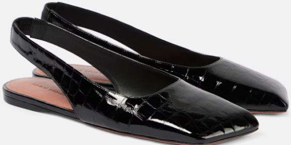 Ballerine slingback Ane di Amina Muaddi