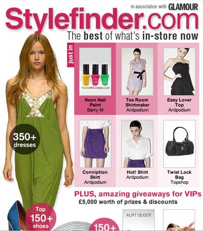 Stylefinder il nuovo sito conde nast