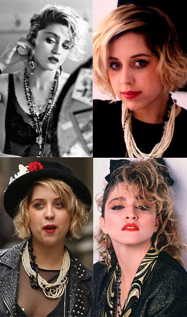 Peaches Geldof like Madonna