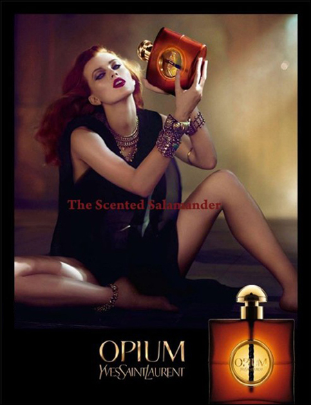 Karen Elson YSL Opium