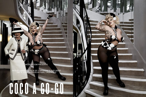 Chanel a Go Go per V magazine