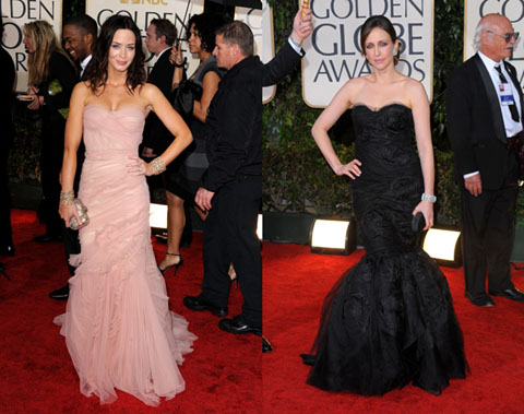 Golden Globes 2010 Emily Blunt Vera Farminga