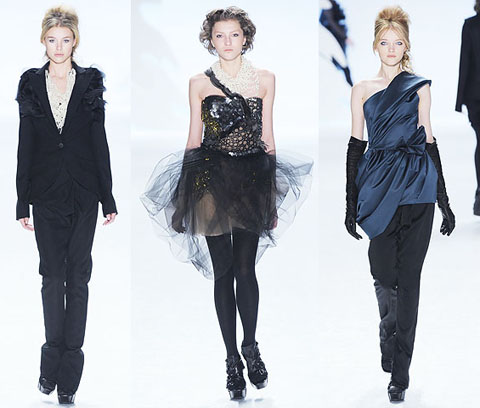 Vera Wang autunno inverno 2010-11