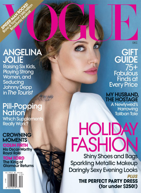 Angelina Jolie Vogue America cover