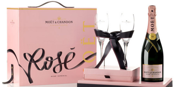 Moet Tie for Two San Valentino